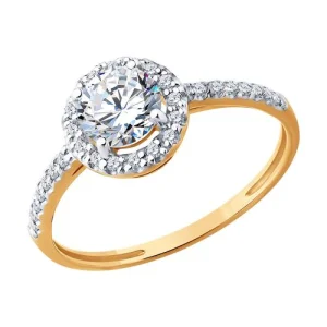 Кольцо Sokolov и Diamant золото 51-110-02352-1 (Sokolov и Diamant, Россия)