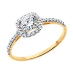 Кольцо Sokolov и Diamant золото 51-110-02355-1 (Sokolov и Diamant, Россия)
