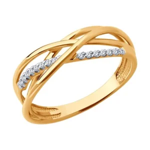 Кольцо Sokolov и Diamant золото 51-110-02597-1 (Sokolov и Diamant, Россия)