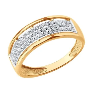 Кольцо Sokolov и Diamant золото 51-110-02814-1 (Sokolov и Diamant, Россия)