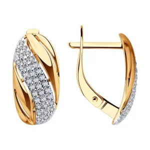 Серьги Sokolov и Diamant золото 51-120-00233-1 (Sokolov и Diamant, Россия)