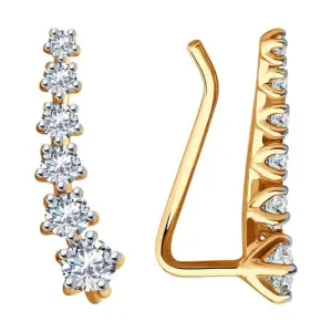 Серьги Sokolov и Diamant золото 51-120-01647-1 (Sokolov и Diamant, Россия)