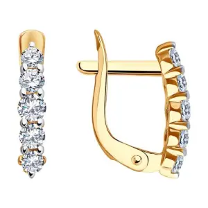 Серьги Sokolov и Diamant золото 51-120-02367-1 (Sokolov и Diamant, Россия)