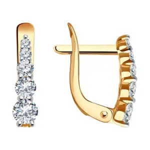 Серьги Sokolov и Diamant золото 51-120-02370-1 (Sokolov и Diamant, Россия)