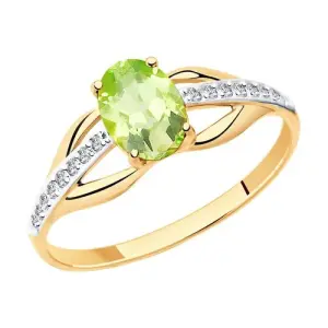 Кольцо Diamant золото 51-310-00256-3 (Diamant, Россия)