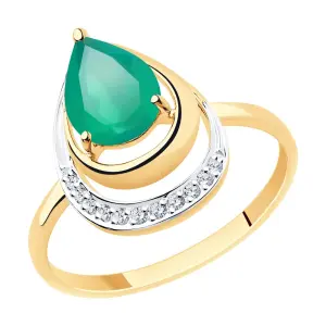 Кольцо Diamant золото 51-310-00527-4 (Diamant, Россия)