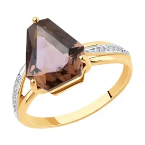 Кольцо Diamant золото 51-310-00810-1 (Diamant, Россия)