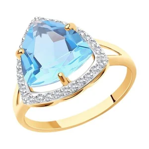 Кольцо Diamant золото 51-310-00865-1 (Diamant, Россия)