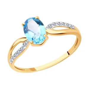 Кольцо Sokolov и Diamant золото 51-310-01496-1 (Sokolov и Diamant, Россия)
