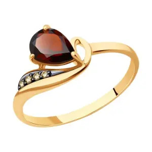 Кольцо Diamant золото 51-310-01562-1 (Diamant, Россия)