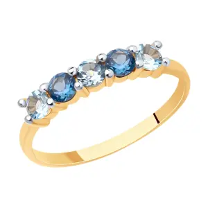 Кольцо Diamant золото 51-310-01632-8 (Diamant, Россия)