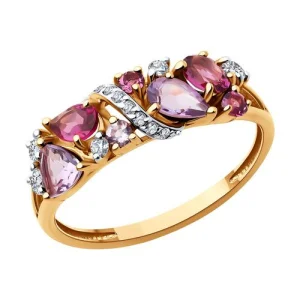 Кольцо Diamant золото 51-310-02168-2 (Diamant, Россия)