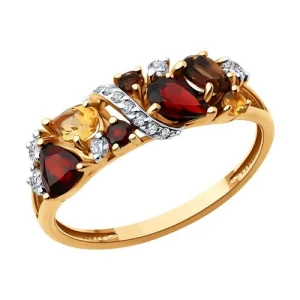 Кольцо Diamant золото 51-310-02168-3 (Diamant, Россия)