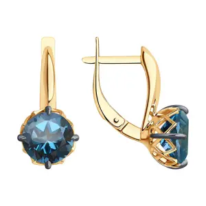 Серьги Diamant золото 51-320-01763-2 (Diamant, Россия)