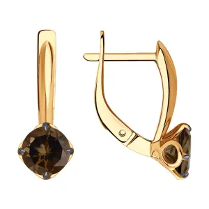 Серьги Diamant золото 51-320-01767-4 (Diamant, Россия)