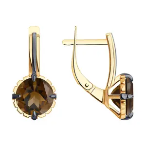 Серьги Diamant золото 51-320-01845-3 (Diamant, Россия)