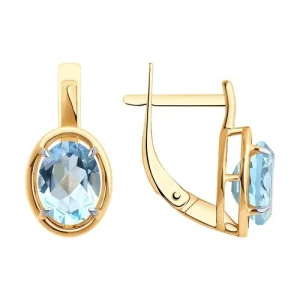 Серьги Diamant золото 51-320-01927-1 (Diamant, Россия)