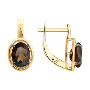 Серьги Diamant золото 51-320-01927-5 (Diamant, Россия)