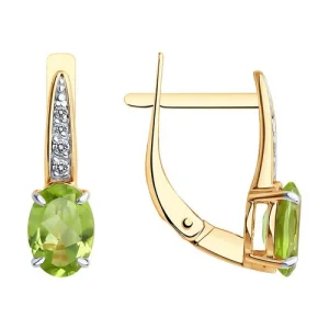 Серьги Diamant золото 51-320-01933-1 (Diamant, Россия)