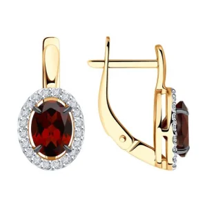 Серьги Diamant золото 51-320-02049-3 (Diamant, Россия)