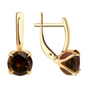 Серьги Diamant золото 51-320-02058-5 (Diamant, Россия)