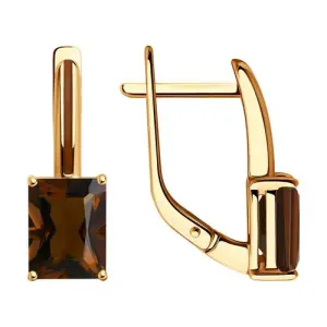 Серьги Diamant золото 51-320-02171-4 (Diamant, Россия)