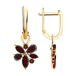 Серьги Diamant золото 51-321-01341-1 (Diamant, Россия)