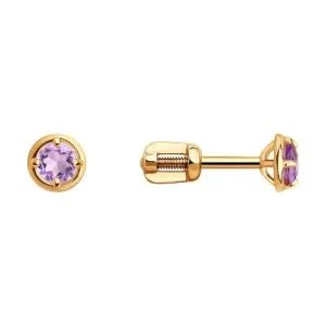 Серьги Diamant золото 51-322-01306-3 (Diamant, Россия)