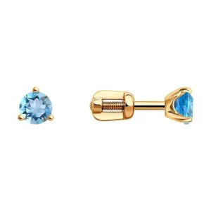 Серьги Diamant золото 51-322-01692-2 (Diamant, Россия)