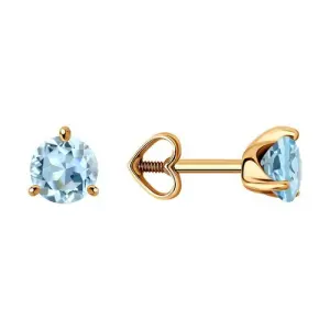 Серьги Diamant золото 51-322-01694-7 (Diamant, Россия)
