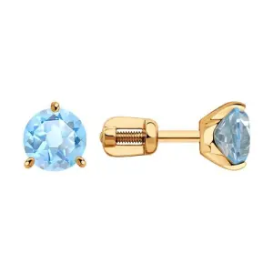 Серьги Diamant золото 51-322-01699-1 (Diamant, Россия)