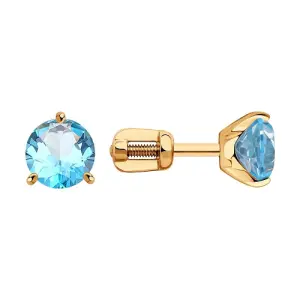 Серьги Diamant золото 51-322-01699-2 (Diamant, Россия)