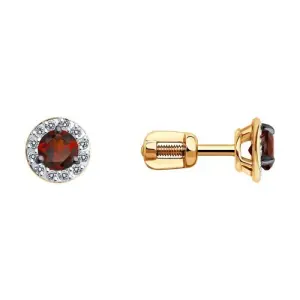 Серьги Diamant золото 51-322-01744-3 (Diamant, Россия)