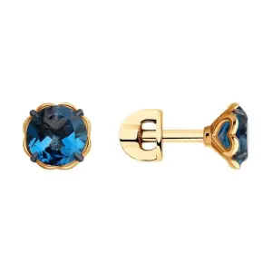 Серьги Diamant золото 51-322-01766-2 (Sokolov и Diamant, Россия)