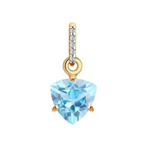 Подвеска Diamant золото 51-330-00291-1 (Diamant, Россия)