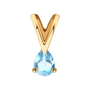 Подвеска Diamant золото 51-330-01312-1 (Diamant, Россия)