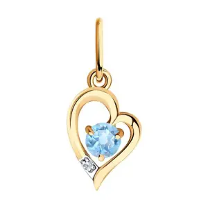 Подвеска Diamant золото 51-330-01316-1 (Diamant, Россия)