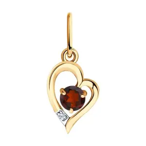 Подвеска Diamant золото 51-330-01316-2 (Diamant, Россия)