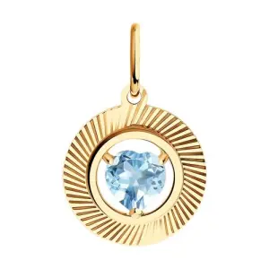 Подвеска Diamant золото 51-330-01326-1 (Diamant, Россия)