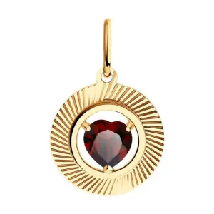 Подвеска Diamant золото 51-330-01326-2 (Diamant, Россия)