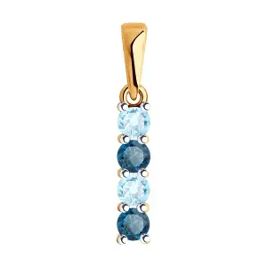 Подвеска Diamant золото 51-330-01632-8 (Diamant, Россия)