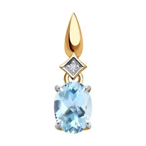 Подвеска Diamant золото 51-330-01919-1 (Diamant, Россия)