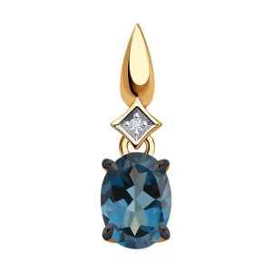 Подвеска Diamant золото 51-330-01919-2 (Diamant, Россия)