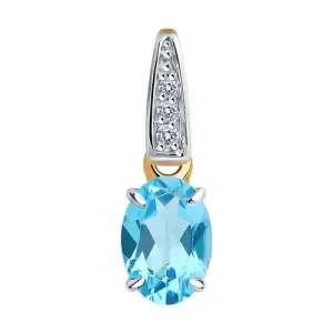 Подвеска Diamant золото 51-330-01933-5 (Diamant, Россия)