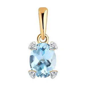Подвеска Diamant золото 51-330-01968-1 (Diamant, Россия)