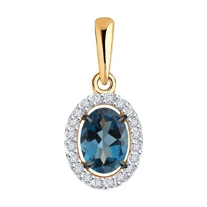 Подвеска Diamant золото 51-330-02049-2 (Diamant, Россия)