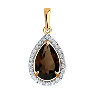 Подвеска Diamant золото 51-330-02439-3 (Diamant, Россия)
