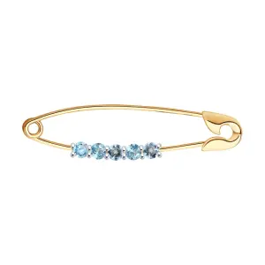 Брошь Diamant золото 51-340-01851-1 (Diamant, Россия)