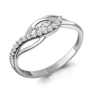 Кольцо Aquamarine серебро 600094А.5 (Aquamarine, Россия)