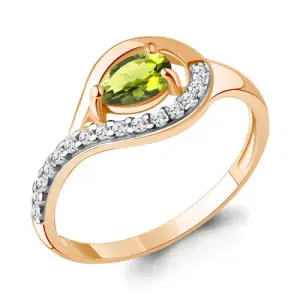 Кольцо Aquamarine золото 60021107А.1 (Aquamarine, Россия)